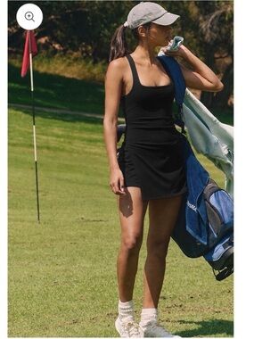 Free People Black Mini Dress